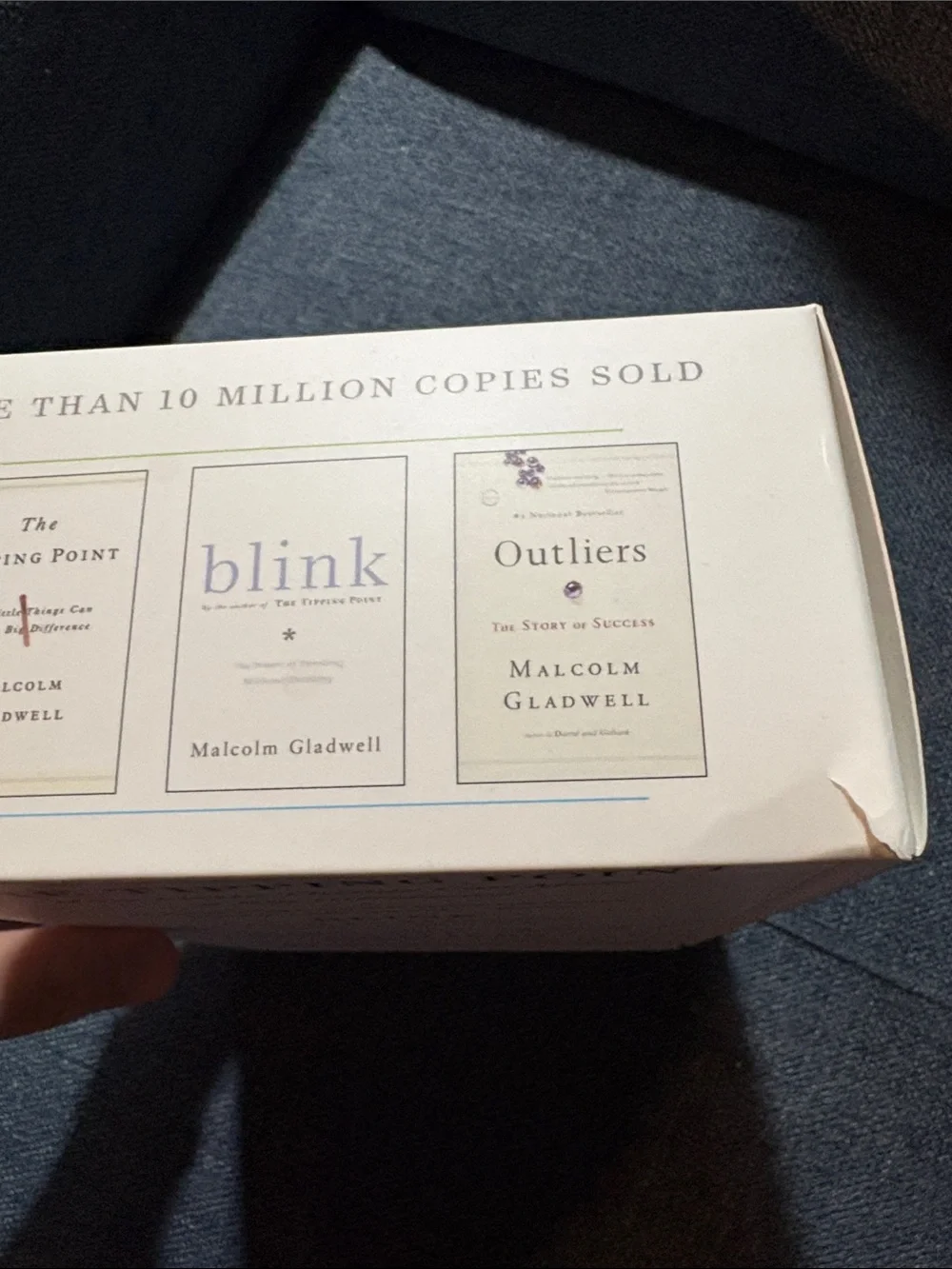 Malcolm Gladwell Paperback Box Set — White Spines